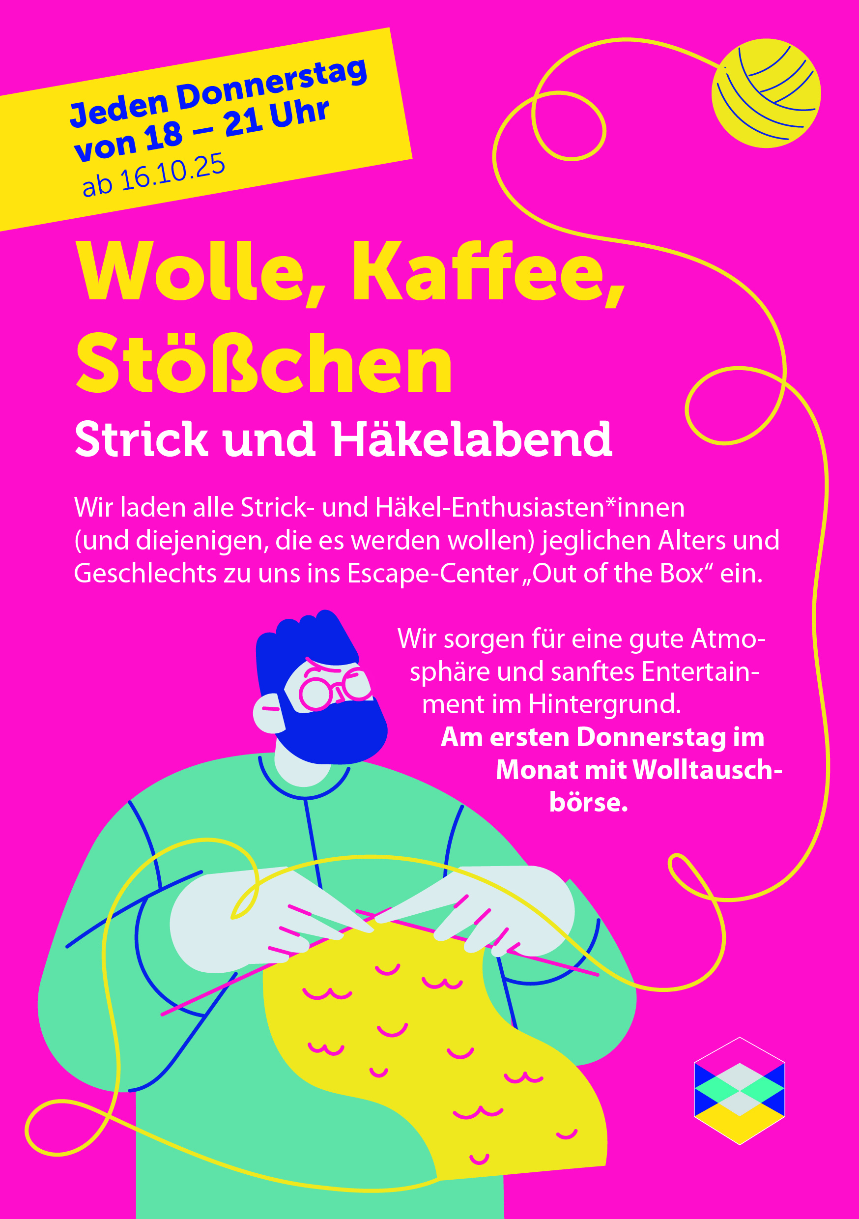 Wolle, Kaffee, Stößchen