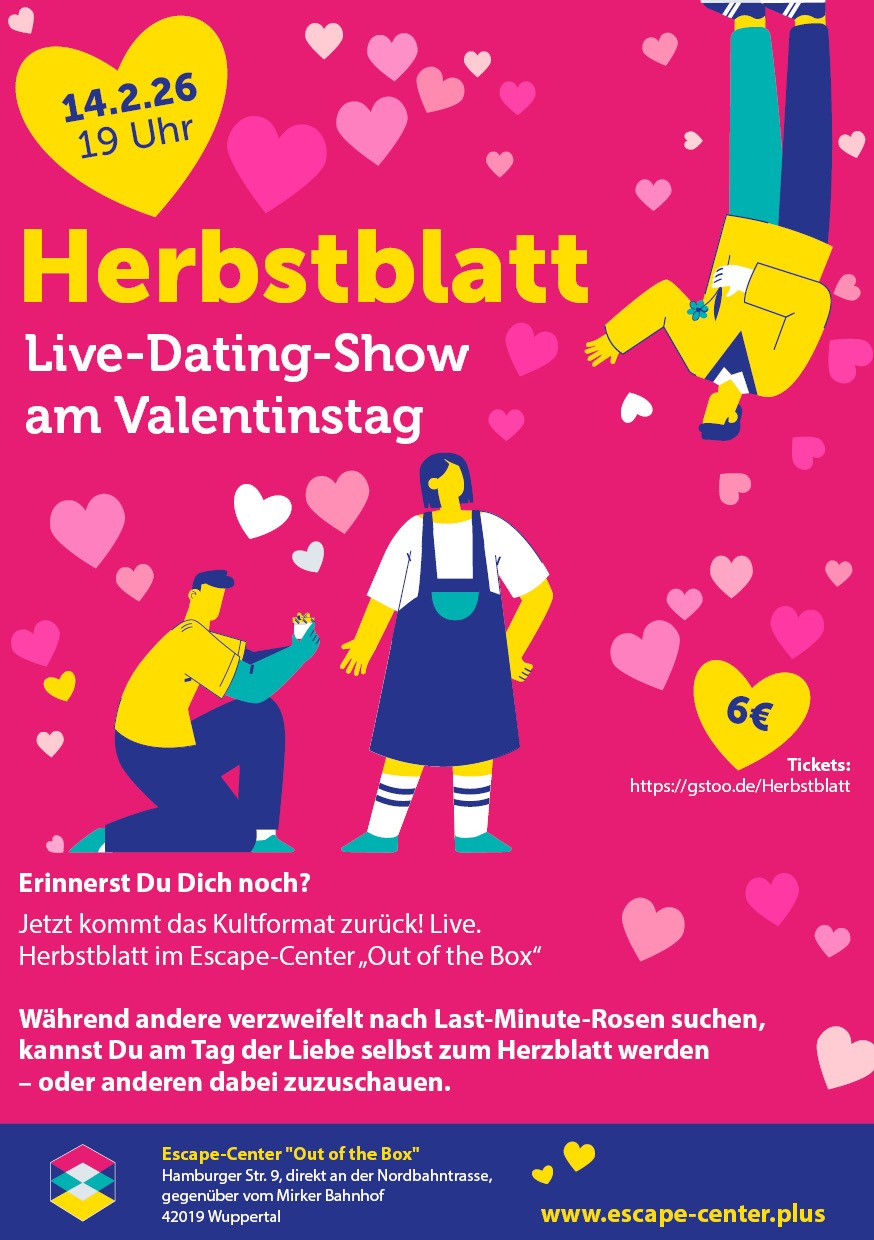 Herbstblatt - Valentinstag-Edition