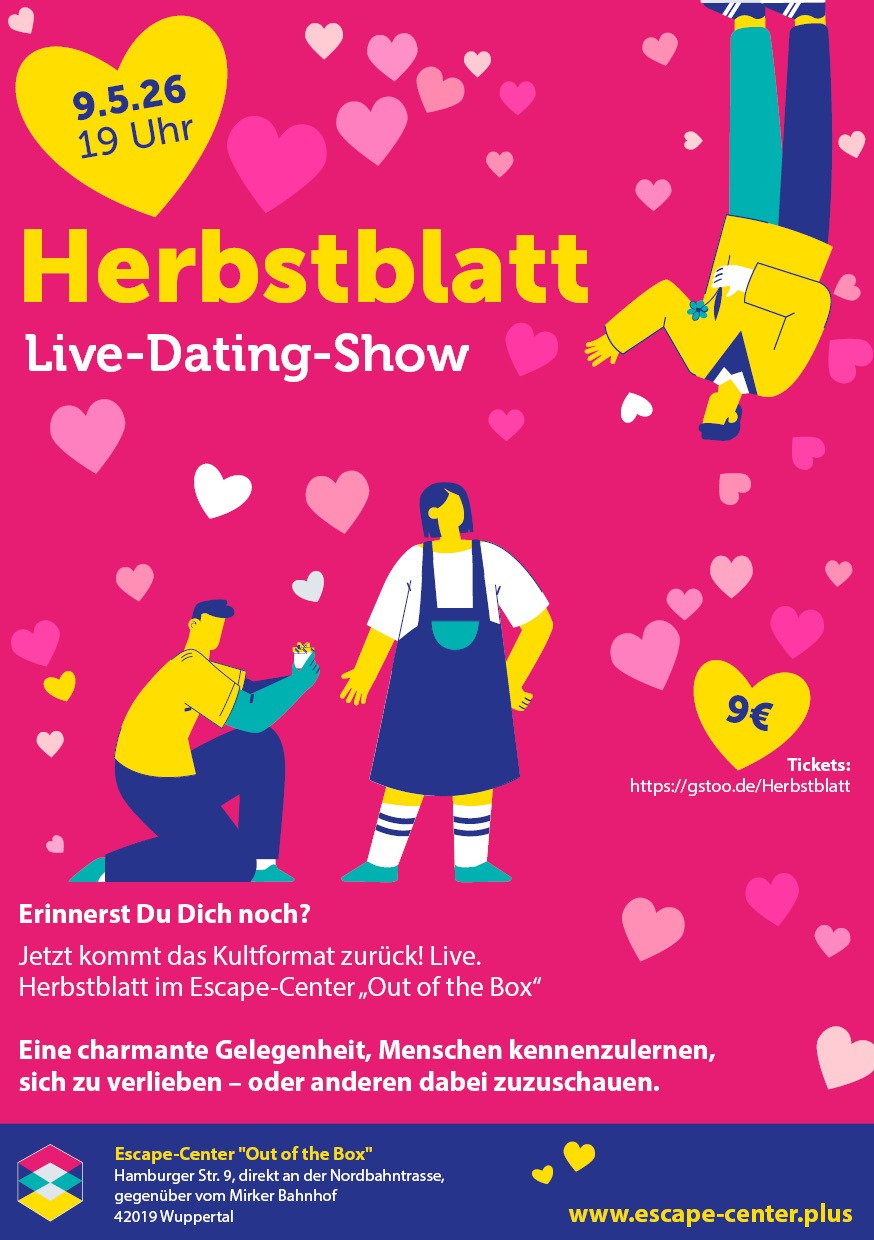 Herbstblatt - Live-Dating-Show