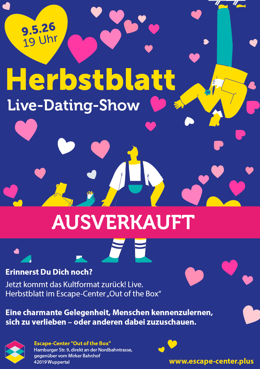 Herbstblatt - Live-Dating-Show