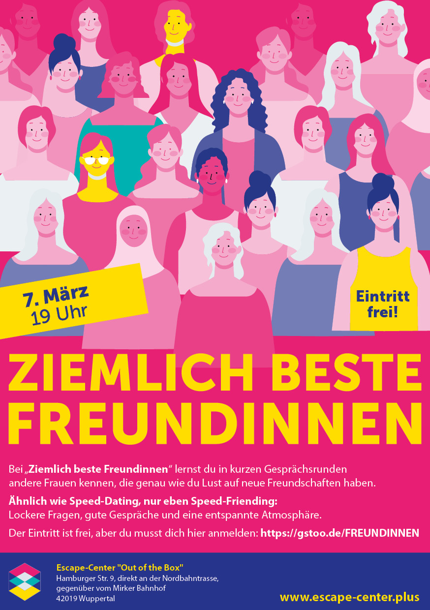 Ziemlich beste Freundinnen – Friendship over Dating (Girls only)
